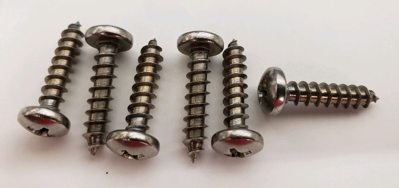 Stainless Steel Kayak Screw Size 1032 x 7/8" SS Self Tapping per Ea