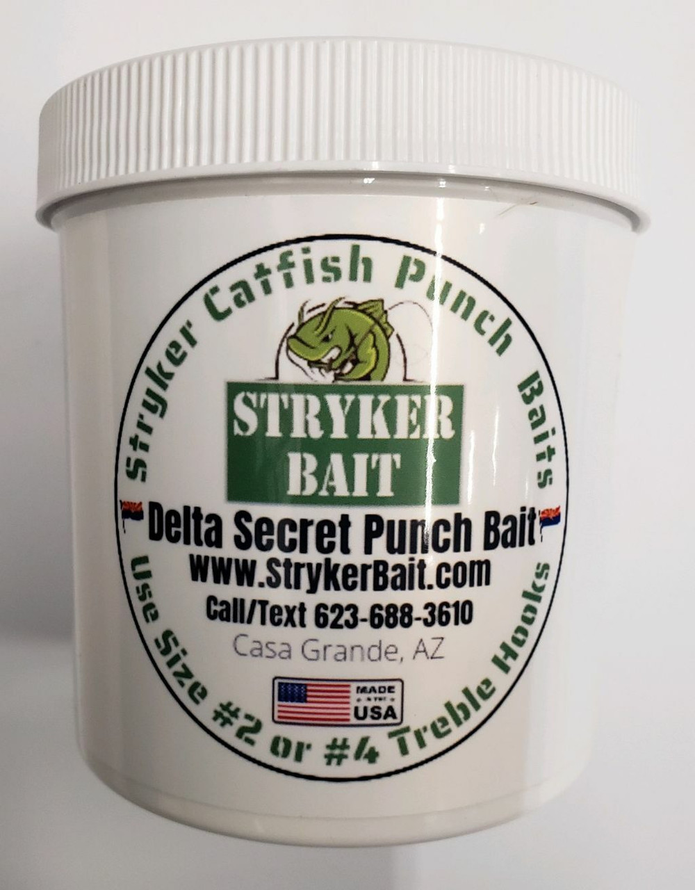 Stryker Catfish Punch Bait DELTA SECRET 2 LB