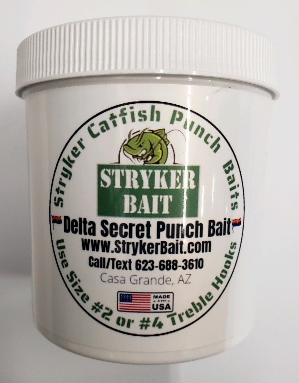 Stryker Catfish Punch Bait DELTA SECRET 1/2 GAL