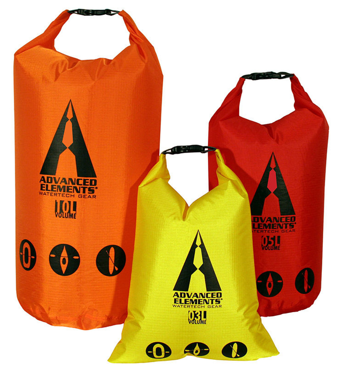 dry bag sizes