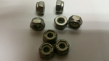 10-32 Stainless Steel Lock Nut, Per Each