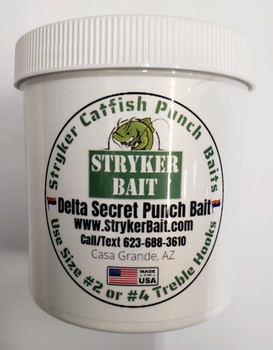 Stryker Catfish Punch Bait  DELTA SECRET 14 oz