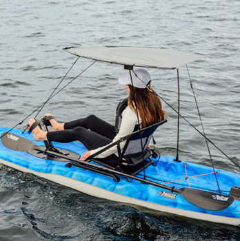 Pelican KAYAK  Canopy Cover, Sun Shade,  fits most Kayaks
