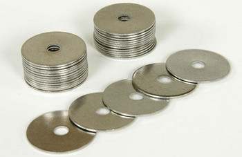 Stainless Steel Rivet Washers, 30 pack