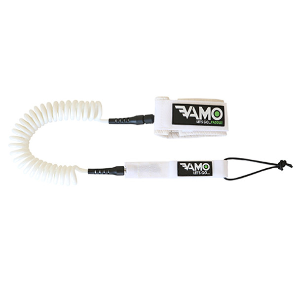 Vamo 10' Full Coiled  SUP Leash Choose Color