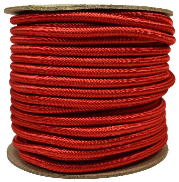 Bungee / Shock Cord  1/4 "   RED  Price per foot