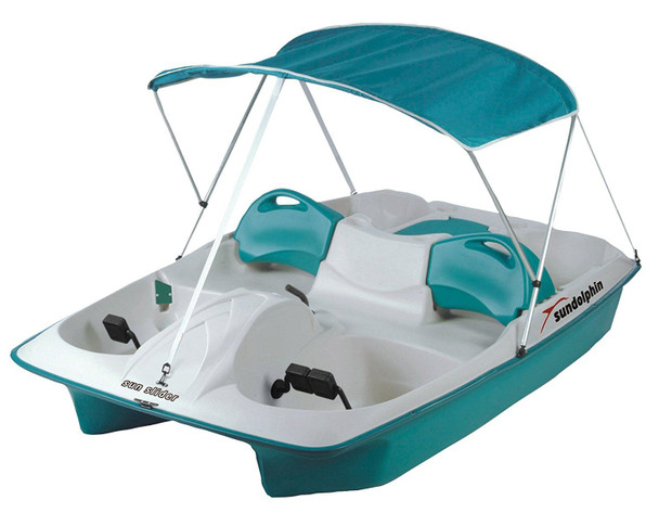 Sundolphin Pedal Boat Canopy, Aqua Marine , with Frame Complete