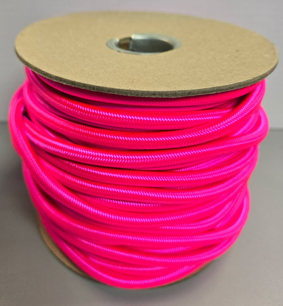  Bungee / Shock Cord  1/4 "   NEON HOT PINK  Price per foot