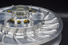 Huge Cooling Fins on the STM Billet Tuner Secondary Clutch for Kawasaki Teryx H2