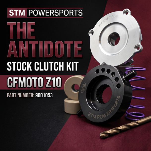 "The Antidote" CFmoto Z10 Secondary Torsional Conversion, Spring and Helix 