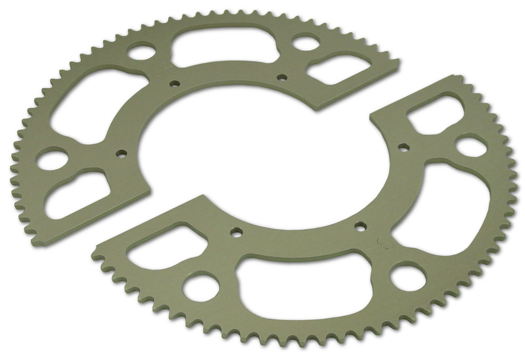 66 Tooth Split Rear Sprocket #35