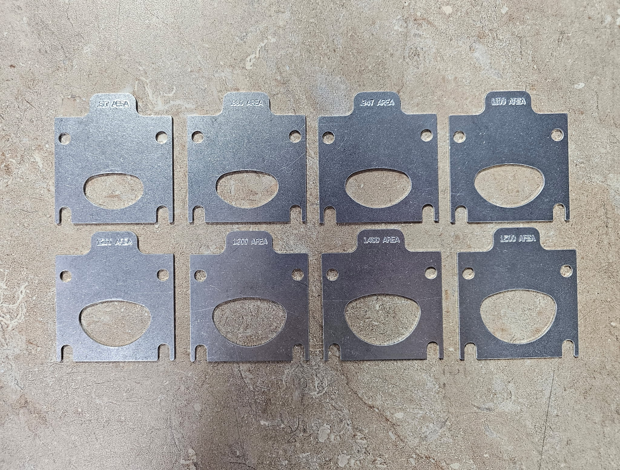 Rhino 2 restrictor plate set - JR Race Car