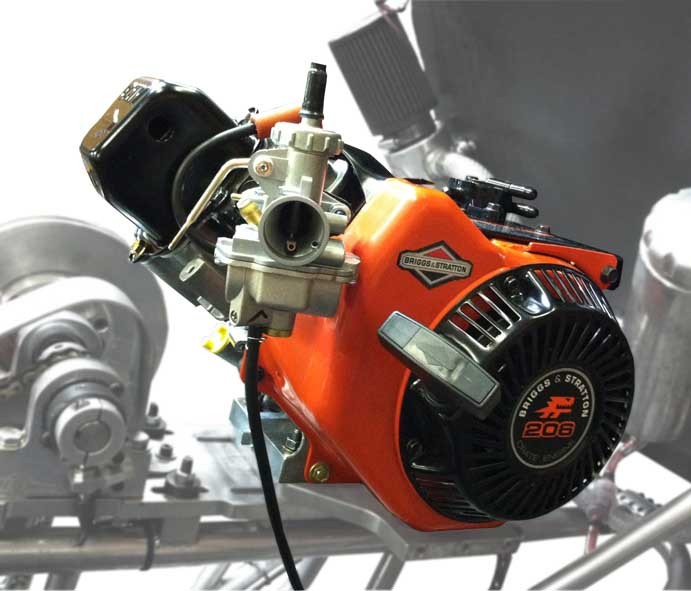 LO206 Engine and Accessories - JR Race Car