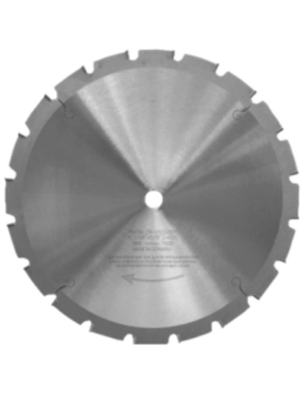 29-01803602 Altecnica 18" x 36T Nail Saw Blade 1" Bore