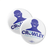 Crowley Silhouette (2.25" Pin-Back Button -- Pack Of Two!)