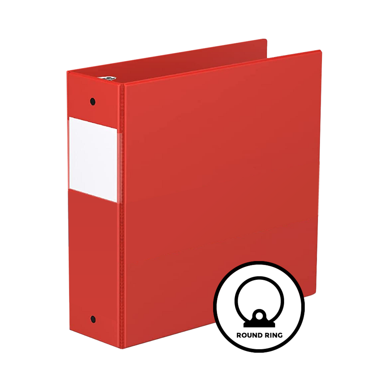 Business Source Standard View Round Ring Binders