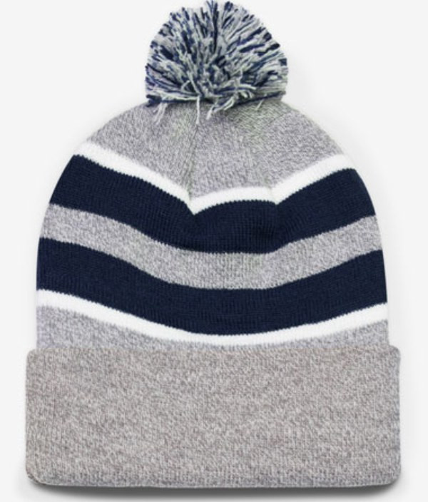 Pacific Headwear pom pom Knit Beanie | Winter Caps