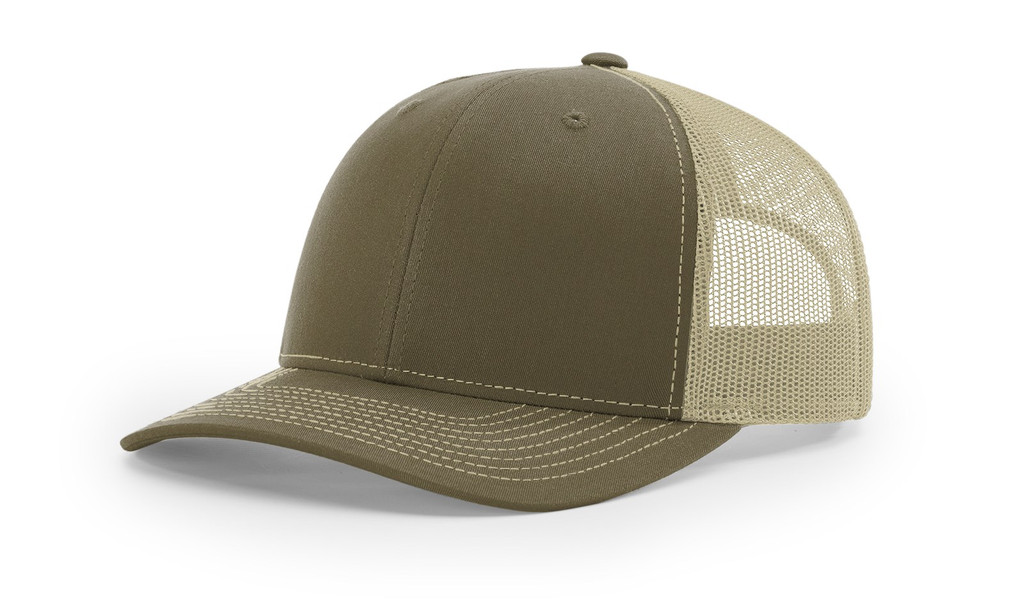 Snap-It-Back Olive Green Script Hat