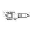 Desoutter B5 AFD Output Spindle