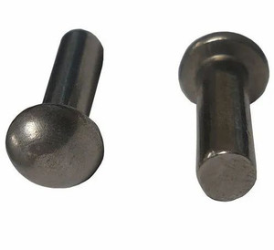 Sioux Tools 2245 Round Head Rivet Set | 1/4" Rivet Diameter Size | 0.401 Parker Taper Shank