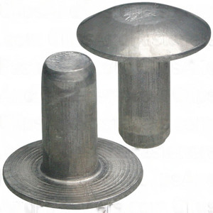Sioux Tools 2246 Brazier Head Rivet Set | 1/4" Rivet Diameter Size | 0.401 Parker Taper Shank