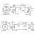 Cleco A8R309M Axial Piston Air Motor | 2.7 hp | 2600 rpm | Reversible