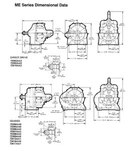 Cleco MES386M Radial Piston Air Motor | 5.5 hp | 220 rpm
