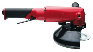 Image of the Chicago Pneumatic CP9123 Angle Wheel Grinder | 1.1 HP | 7,500 RPM | 7" Max Wheel Capacity | Aluminum Housing | 6151959123, part number 6151959123.