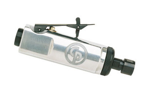 Image of the Chicago Pneumatic CP860 Straight Die Grinder | 0.54 HP | 24,000 RPM | 1/4" Collet Capacity | Rear Exhaust | T019704, part number T019704.