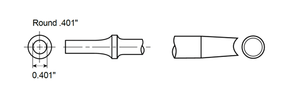 Rivet Removal Shank Round .401" by CP Chicago Pneumatic - A046088 available now at AirToolPro.com