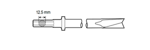 Blade Cutter Shank Hex 12,5mm by CP Chicago Pneumatic - 6150469200 available now at AirToolPro.com