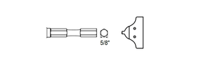 Scraper Shank Hex 5/8" by CP Chicago Pneumatic - 6150029020 available now at AirToolPro.com