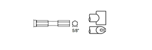 Comb Holder Shank Hex 5/8" by CP Chicago Pneumatic - 6150029030 available now at AirToolPro.com