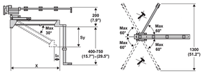 408933 STAND D59 RAIL MOUNTED by Desoutter Tools