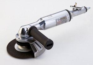 Image of the Ingersoll Rand 77A60P107 Angle Grinder | 1.5 HP | 6,000 RPM | 5/8"  11 Thread, 7" Guard | Side Exhaust, part number 77A60P107.