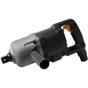 Side view of the Ingersoll Rand 3942B2Ti pneumatic impact wrench, highlighting the D-handle design and side support handle engineered to deliver 3,250 ft-lbs of reverse torque.