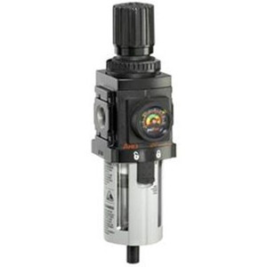 Image of the ARO P39224-110 Relieving Piggyback Filter-Regulator | 1500 Series | 1/4" Port Size | Metal Bowl | 72 SCFM, part number P39224-110.