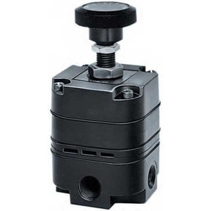 Image of the ARO PR4021-300 Precision / Air Regulator | 1/4" Port Size | Relieving | Standard Knob | 2 - 25 PSIG | 14 SCFM, part number PR4021-300.