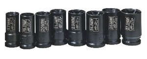 Ingersoll Rand SK4LNR 8PIECE 1/2" DRIVE METRIC LUG NUT REMOVER SET image at AirToolPro.com