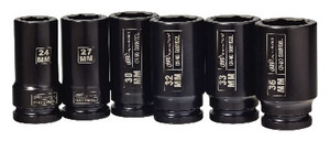 Ingersoll Rand SK6M6L 6 PIECE, 3/4" DRIVE METRIC SOCKET SET image at AirToolPro.com