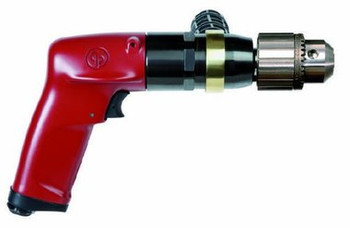 Chicago Pneumatic Pistol Grip Drill | CP1117P09 (without chuck) | 1 HP | 1/2" Jacobs Chuck
