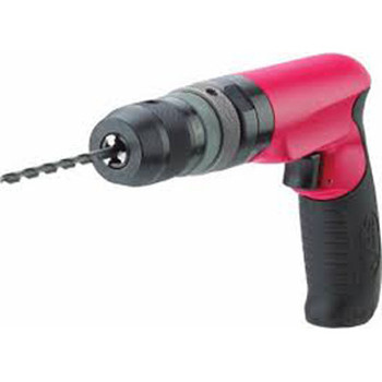 Sioux Tools  SDR6P26N2 Non-Reversible Pneumatic Drill | 0.60 HP | 2600 RPM | 1/4" Keyed Chuck