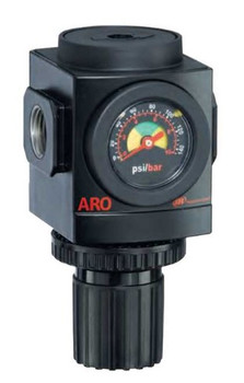 ARO R37341-600 1/2" Relieving Regulator | 2000 Series | Standard Knob Control | 210 SCFM