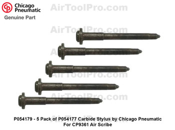 Chicago Pneumatic Stylus (5 Pack P054177)  CARBIDE TIP for the CP9361 Air Scribe