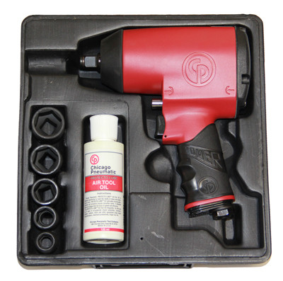 CP749 Kit Metric Air Impact Wrench | 1/2" | 610 ft.lbs | T025194  | by Chicago Pneumatic