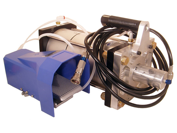 Numatx NXS-C9K4 C Hydropneumatic Rivet Squeezer System Pressure Intensifier