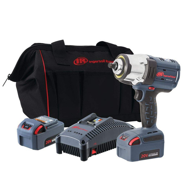 Image of the OVERSTOCK DEAL! (SOLD OUT)  - Ingersoll Rand W7152-K22 High-Torque 20V Impact Wrench | 2 Battery Kit | 1,500 ft. lbs., part number W7152-K22-OS.
