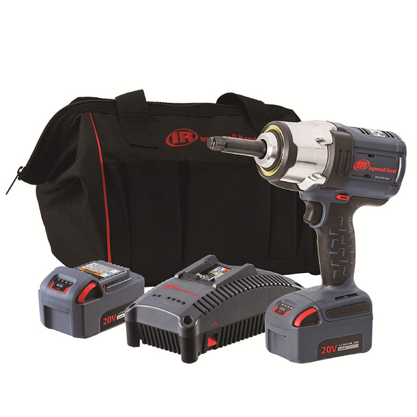 Image of the Ingersoll Rand W7252-K22-OS (OVERSTOCK) High-Torque 20V Impact Wrench w/ 2" Anvil | 2 Battery Kit | 1,500 ft. lbs., part number W7252-K22-OS.
