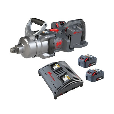Ingersoll Rand W9491-K4E 1" Impact Wrench including 4x 20V BL2022 5.0Ah Batteries and 1x Dual Bay Charger