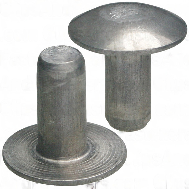 Sioux Tools 2236 Brazier Head Rivet Set | 3/32" Rivet Diameter Size | 0.401 Parker Taper Shank